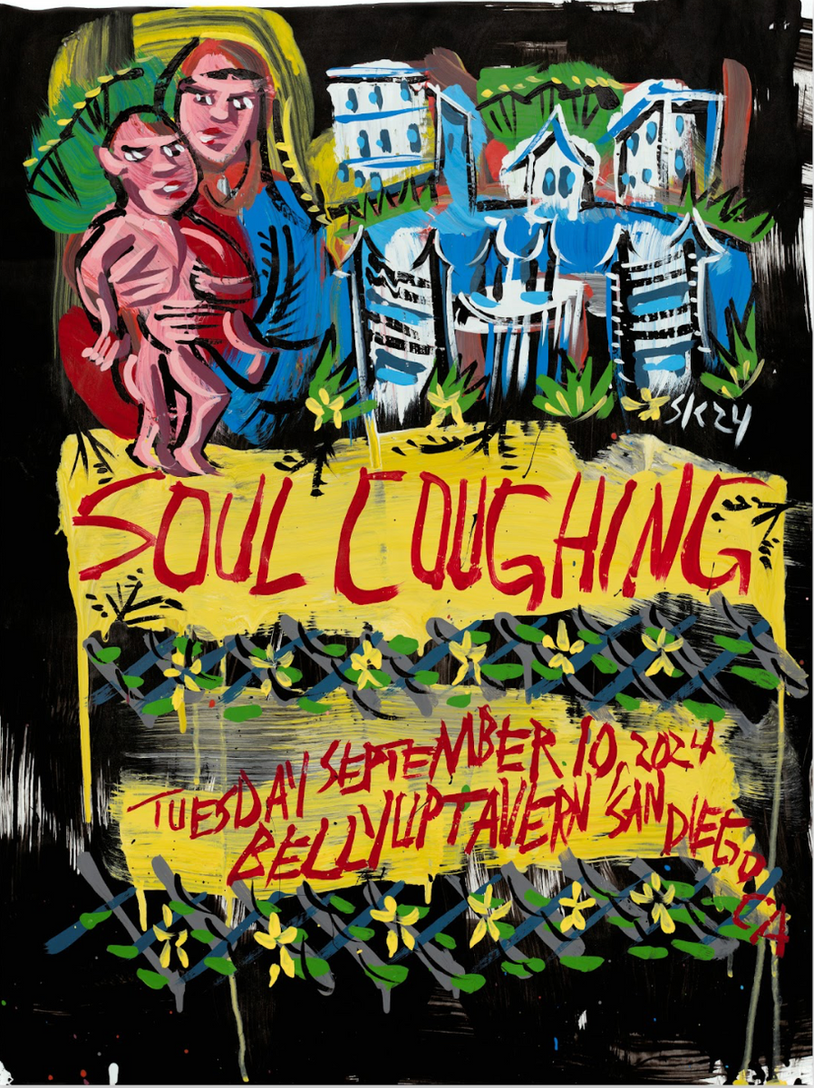 09-10-24 - San Diego Poster (unsigned) – Soul Coughing Store